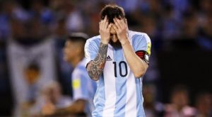 Messi porażka