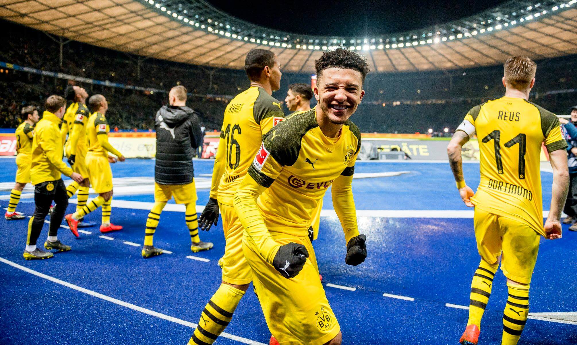 Jadon Sancho BVB vs Hertha BSC