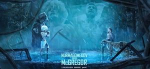 Khabib Nurmagomedov kontra Conor McGregor - plakat