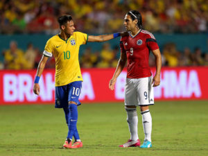 Neymar w brazylii i falcao