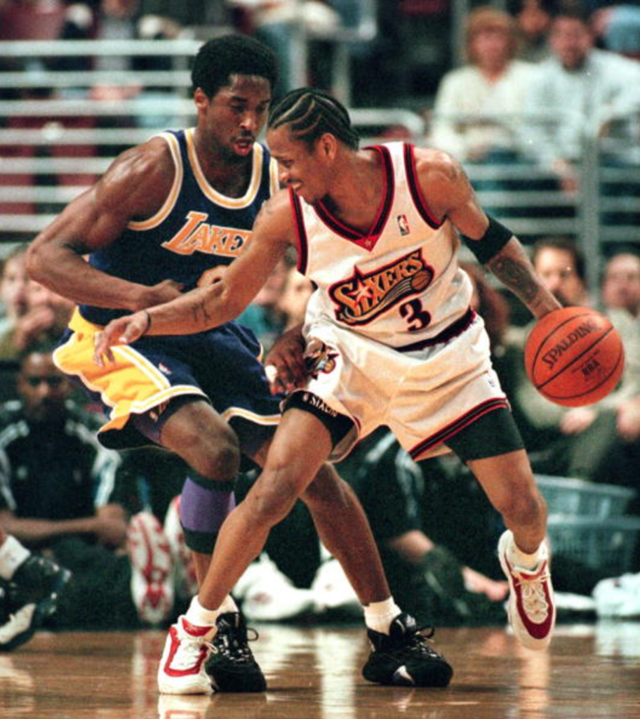 Kobe Bryant i Allen Iverson w 1999 roku