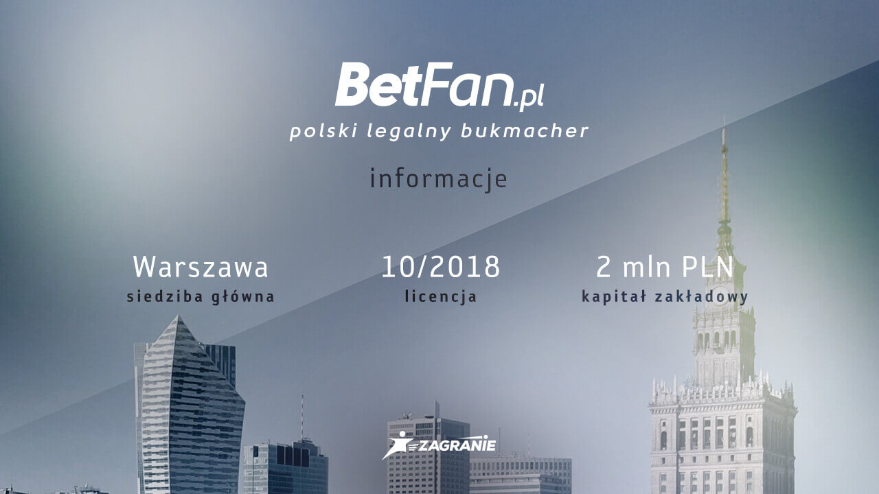 BetFan bonus - informacje o ofercie i bukmacherze