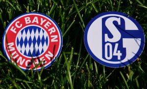 Bayern vs Schalke herby zdjęcie