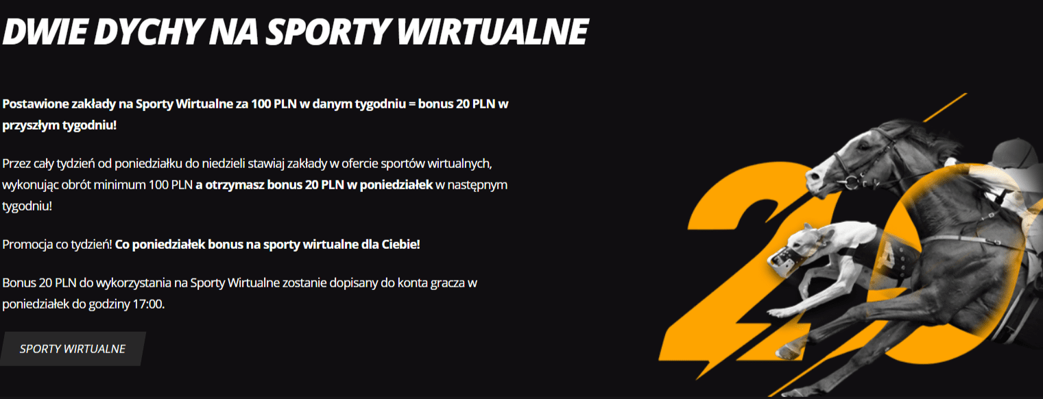 LVBET z promocją na sporty wirtualne