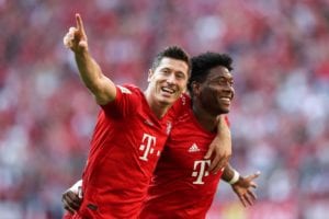 Robert Lewandowski Bayern Alaba