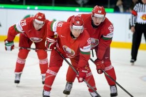Hokej na lodzie na Białorusi, trzech hokeistów wznowienie