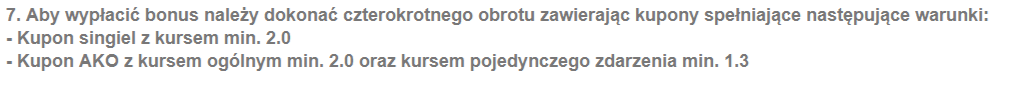 Zasady obrotu bonusem powitalnym w forBET