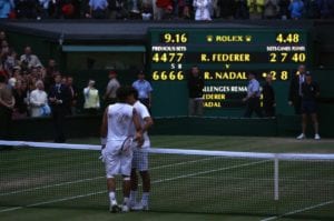 Federer i Nadal - Wimbledon 2008