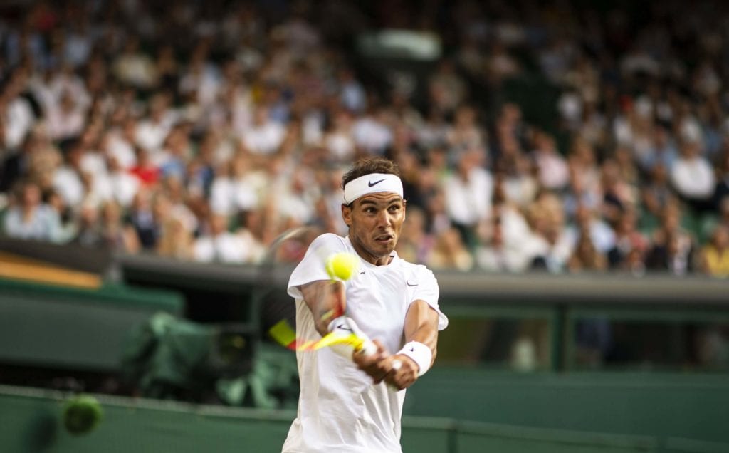 Rafael Nadal na Wimbledonie