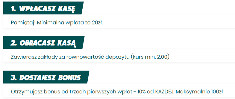 Obrót bonusem w BETFAN