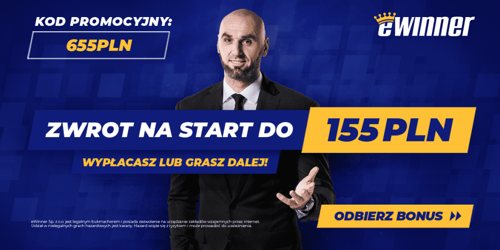 Bez ryzyka w eWinner - bonus z kodem promocyjnym
