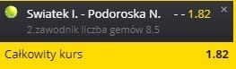 typy na igę świątek