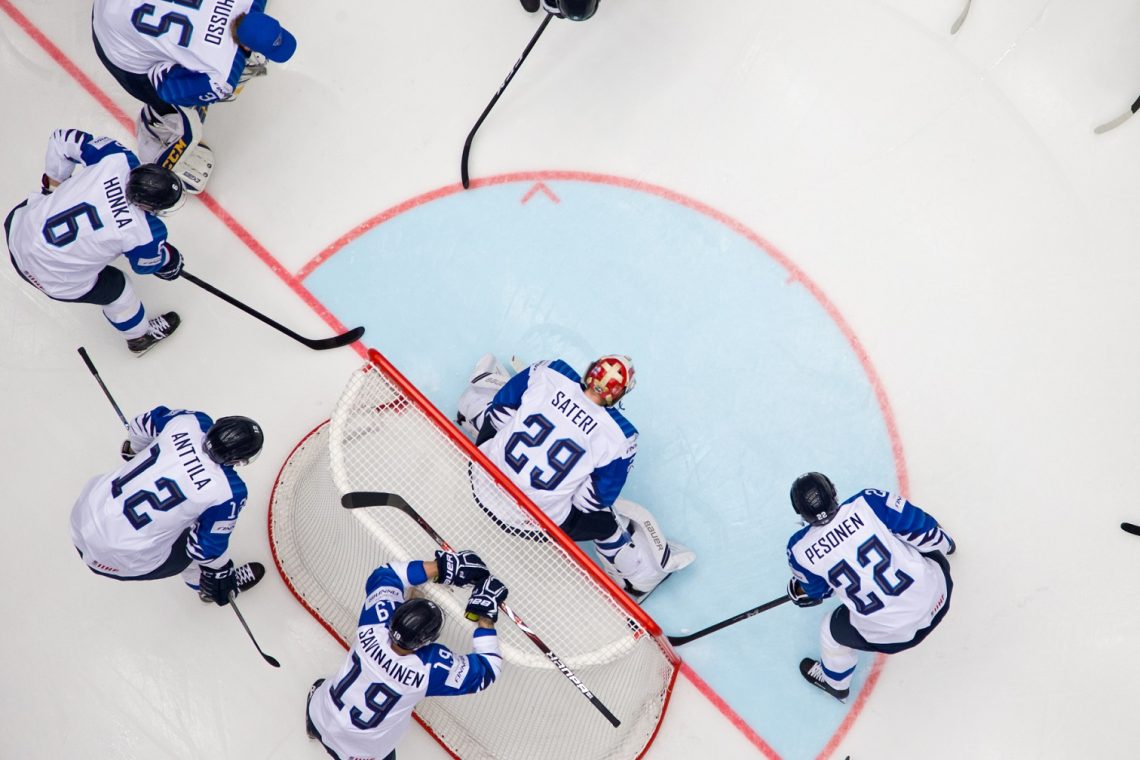 Mecz Kanada vs Finlandia hokej