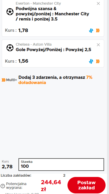 kupon PL, Betclic 28.12