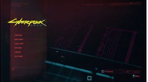 cyberpunk 2077 ekran ładowania