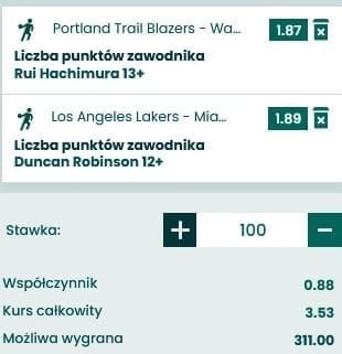 20.02.2021 NBA kupon