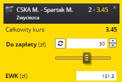 Singiel wygrana Spartaka 05.03. KHL Fortuna