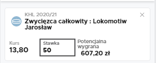 Betclic Lokomotiv zwycięzca KHL