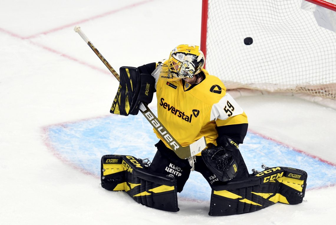Severstal Czerepowiec bramkarz KHL