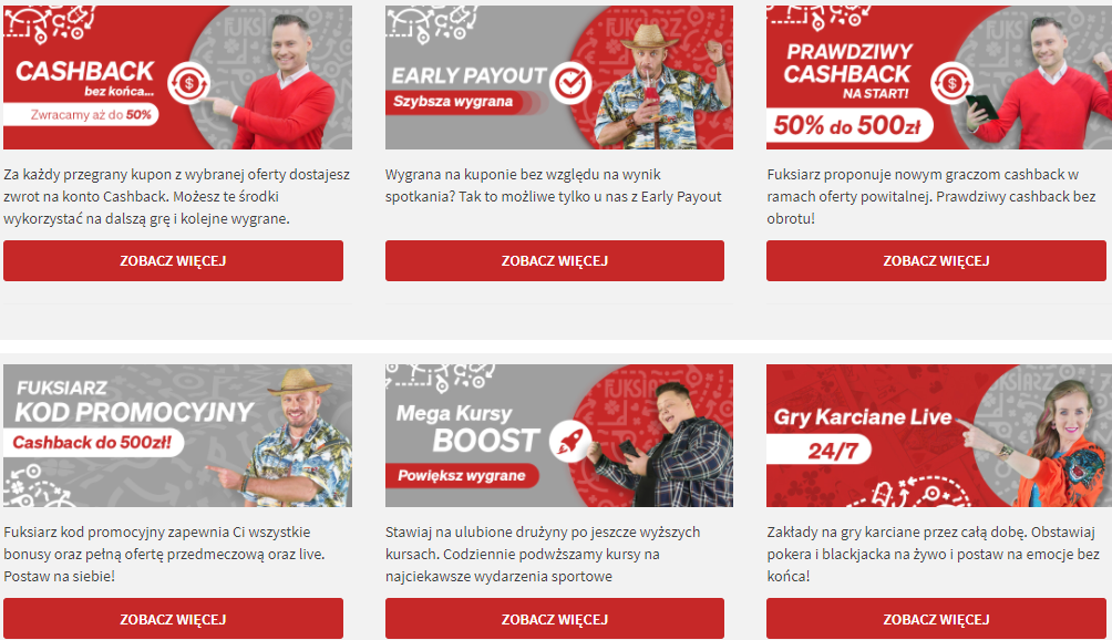 fuksiarz promocje