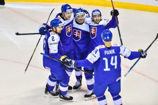 Słowacja zawodnicy hokej
