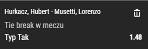 Hurkacz vs Musetti tb 29.06.2021