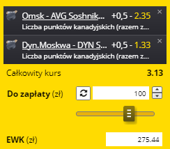 KHL Fortuna na 05.11.