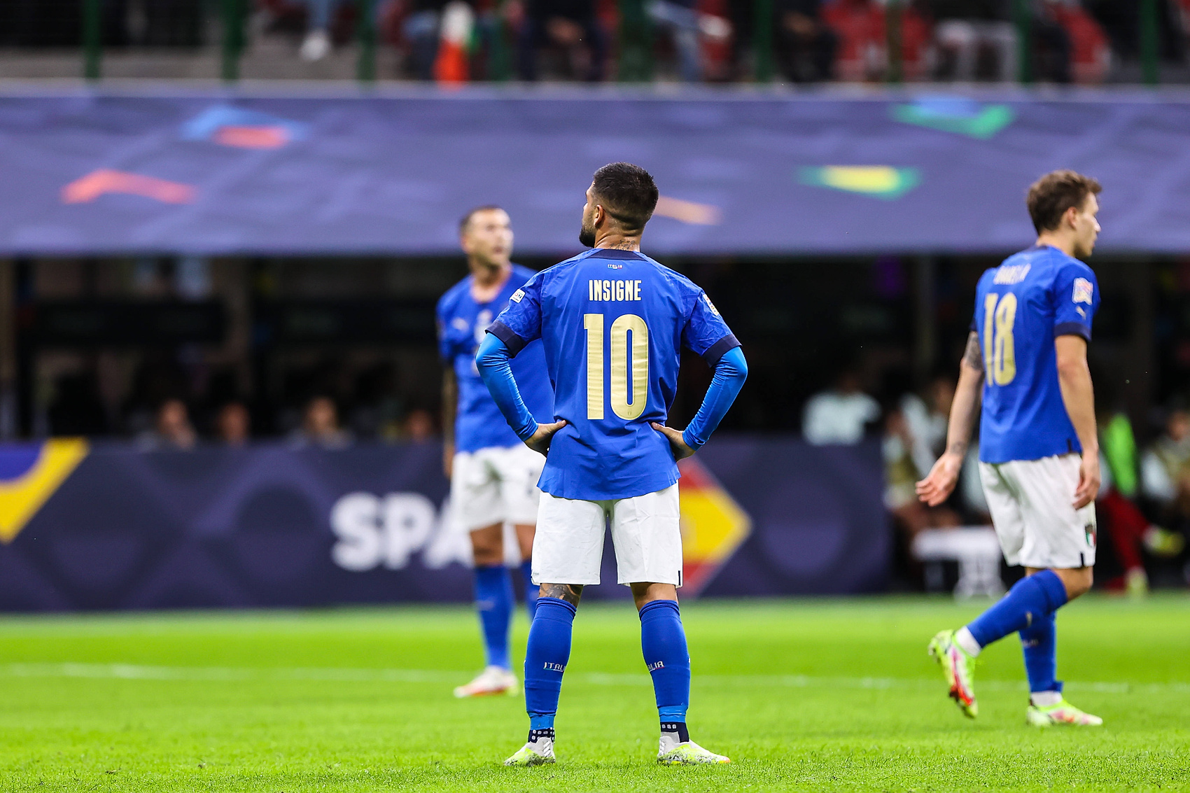 Insigne w meczu reprezentacji Włoch