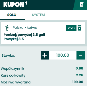 kupon na mecz polska u21 lotwa u21
