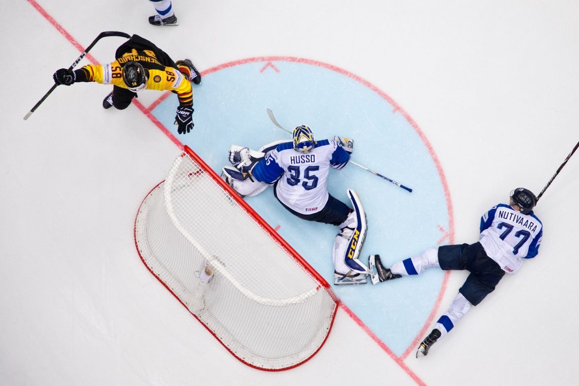 Finlandia vs Niemcy hokej