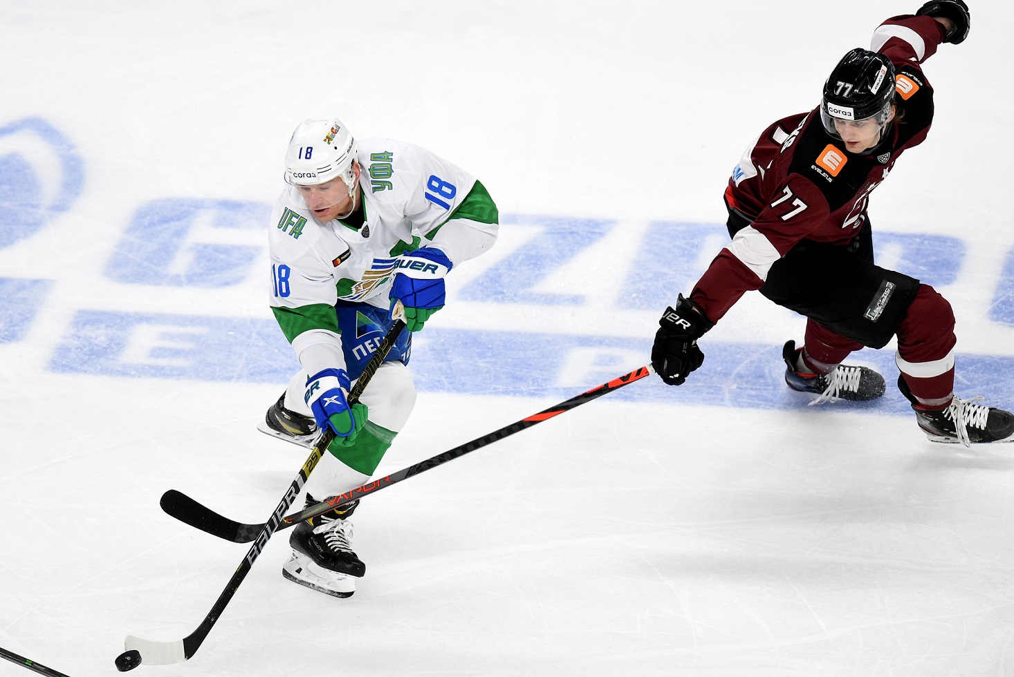 KHL Ufa i Ryga