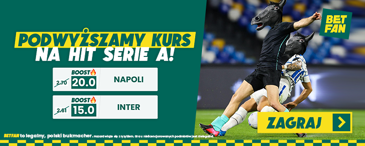 banner betfan boost napoli - inter