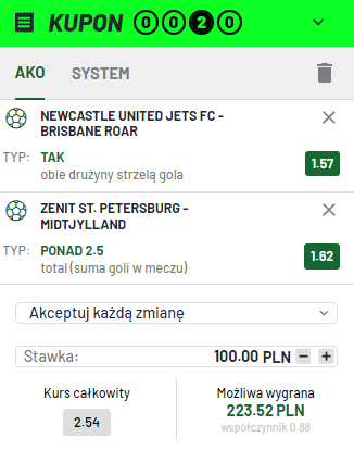 03.02. TOTALBET Australia i puchar