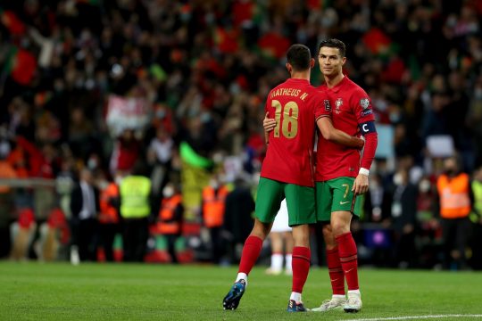 Ronaldo i Bruno w reprezentacji Porrtugalii