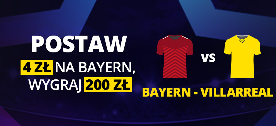 baner od fortuna 200 pln na bayern