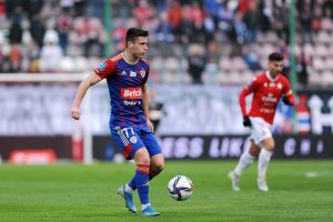 zawodnicy piasta gliwice w meczu z wisłą