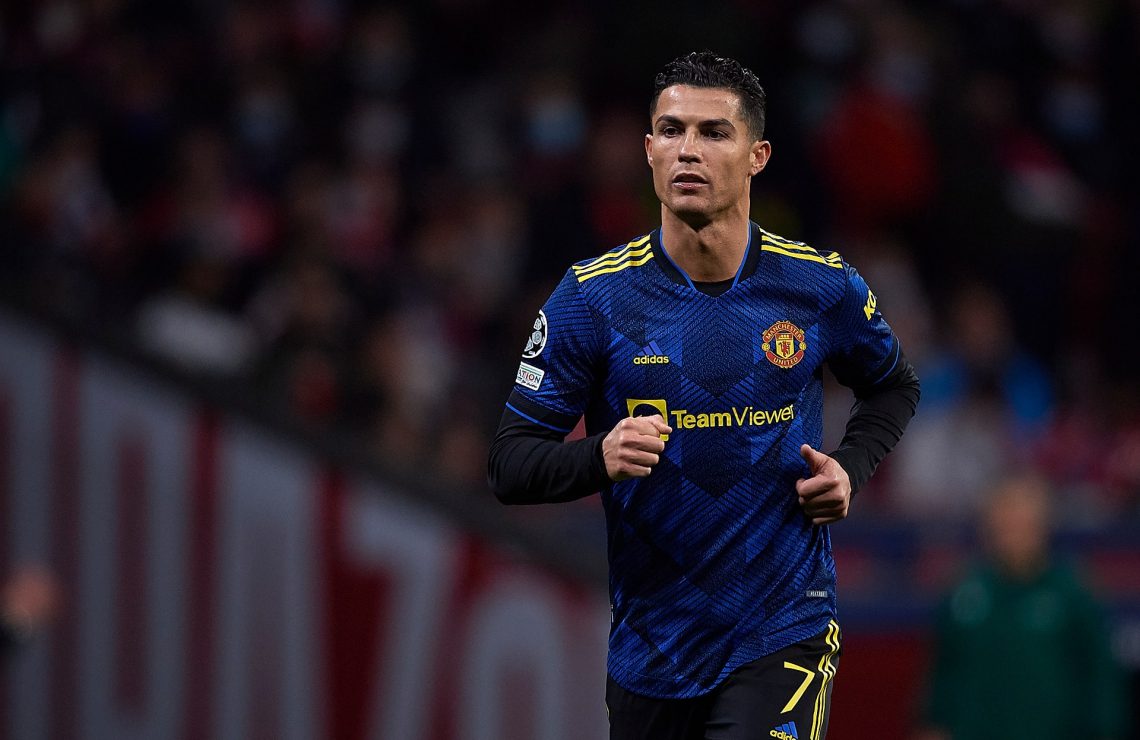 ronaldo w meczu united