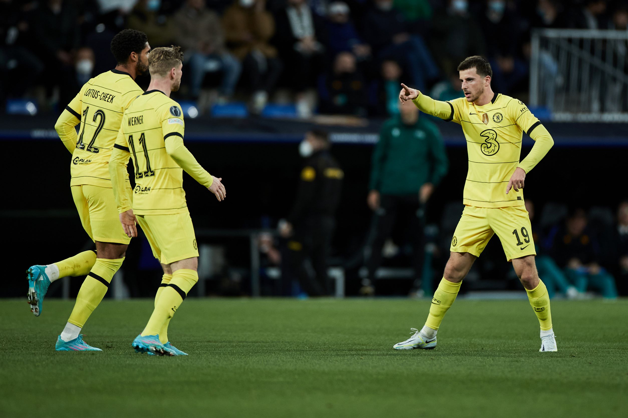 Mason Mount po zdobyciu gola z Realem Madryt