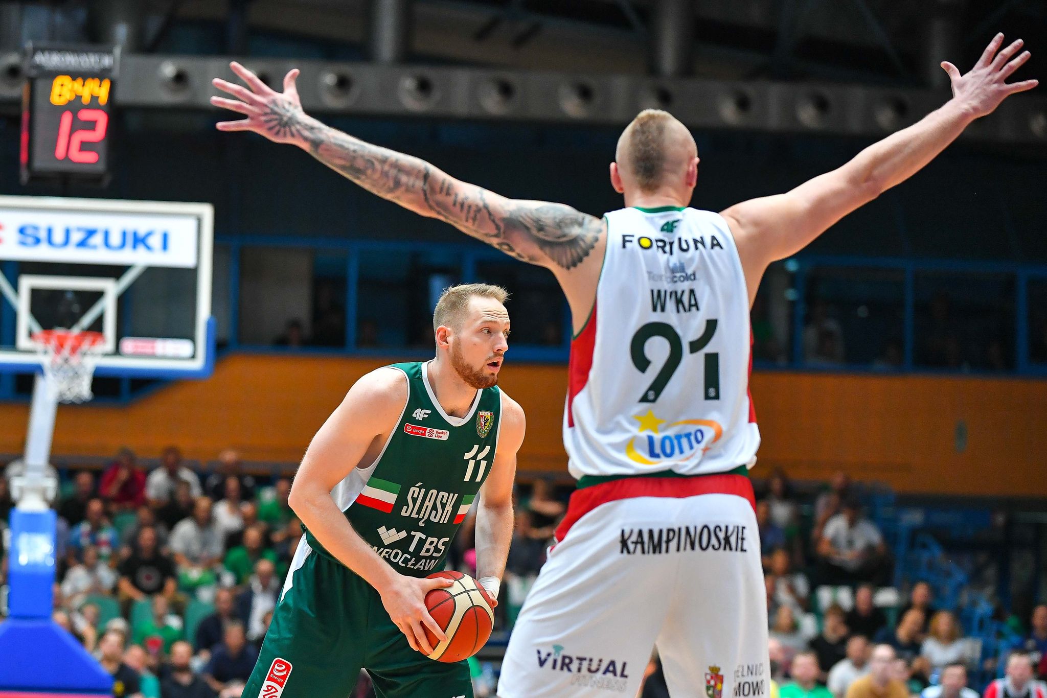 Dariusz Wyka-Legia i Aleksander Dziewa- Śląsk Wrocław