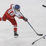 Pastrnak hokej na lodzie