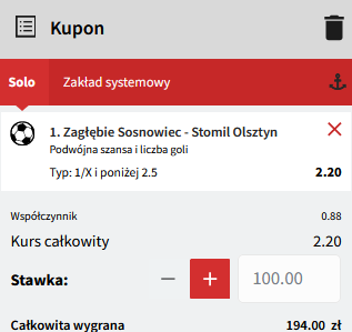 kupon SEO Zagłębie - Stomil 14.05.
