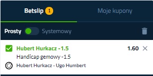 SEO Kupon Forbet Hurkacz vs Humbert 15.06.2022