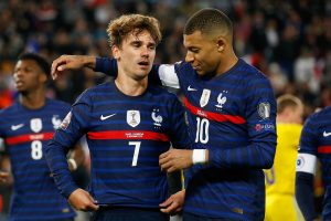 Antoine Griezmann, Kylian Mbappe