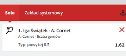 SEO Fuksiarz Swiatek vs Cornet 02.07.2022