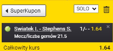 SEO Swiatek vs Stephens 01.09.2022 Fortuna