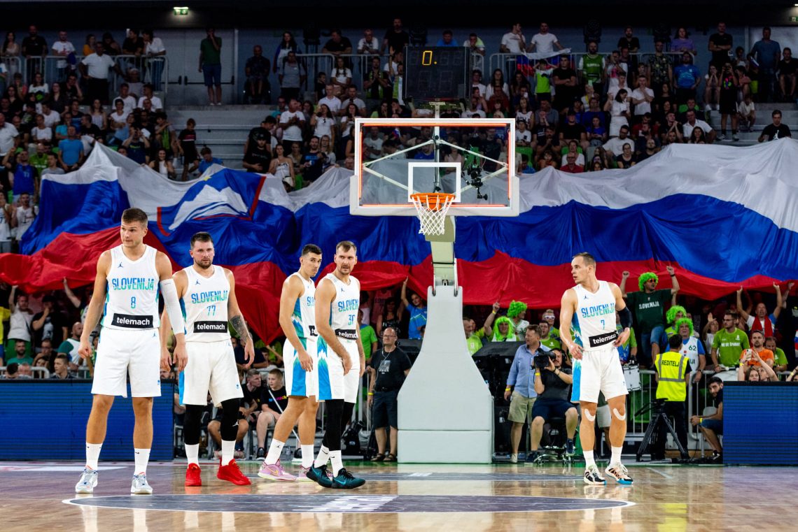 reprezentacja Słowenii w koszykówce na Eurobaskecie; 07.09.2022