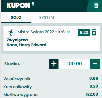 kupon MŚ 2022 Betfan