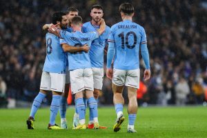 Manchester City po strzelonym golu