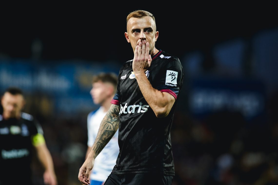 Kamil Grosicki w meczu ze Stalą