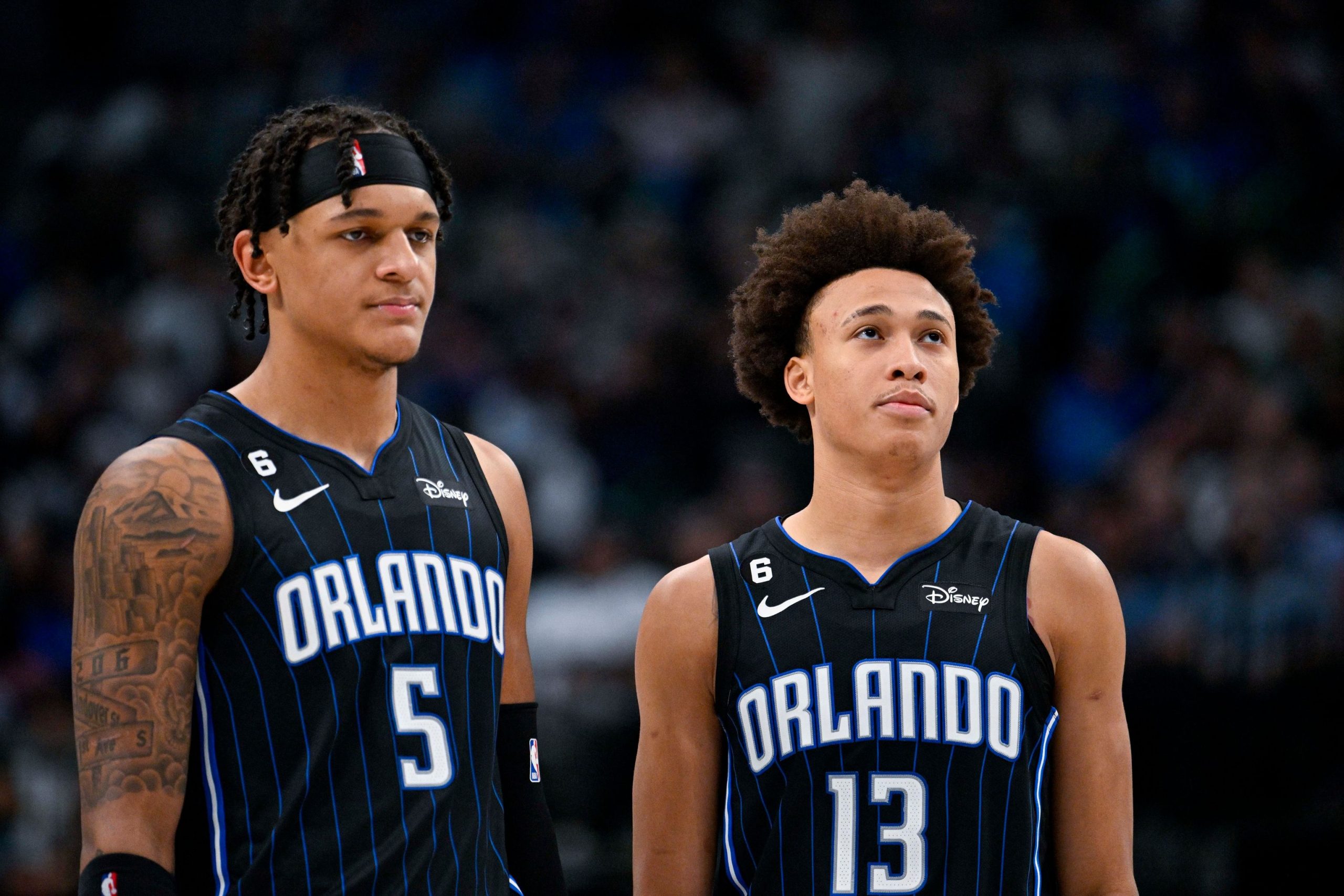 Paolo Banchero i R.J.Hampton; zawodnicy Orlando Magic; NBA 03.11.2022
